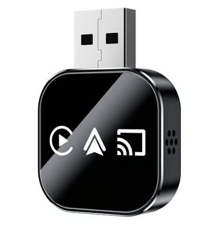 2026 Upgrade 3 in 1 Screen Mirror iOS Phone, wired to wireless Carplay adapter