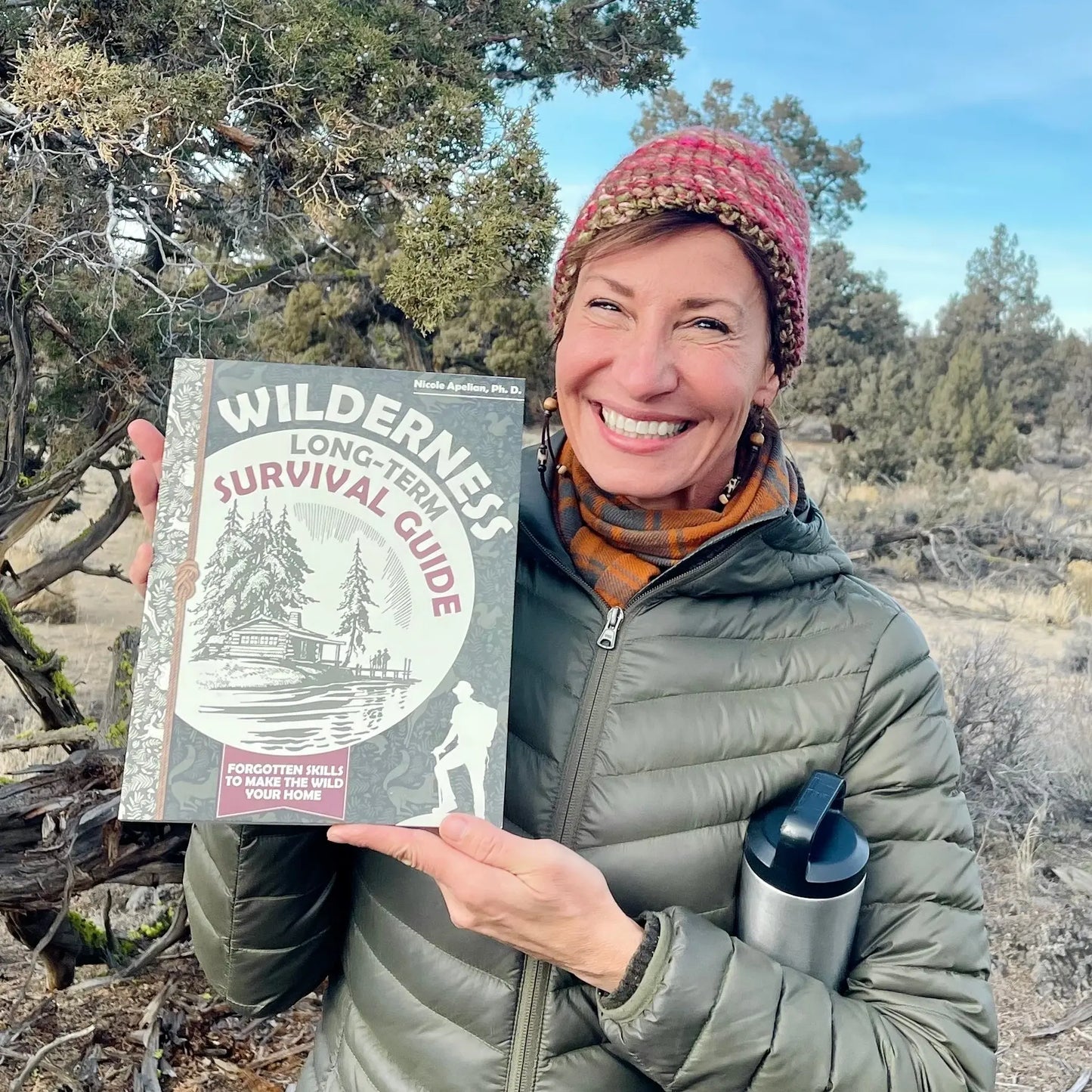 Wilderness Long-Term Survival Guide Hiking Foraging Book