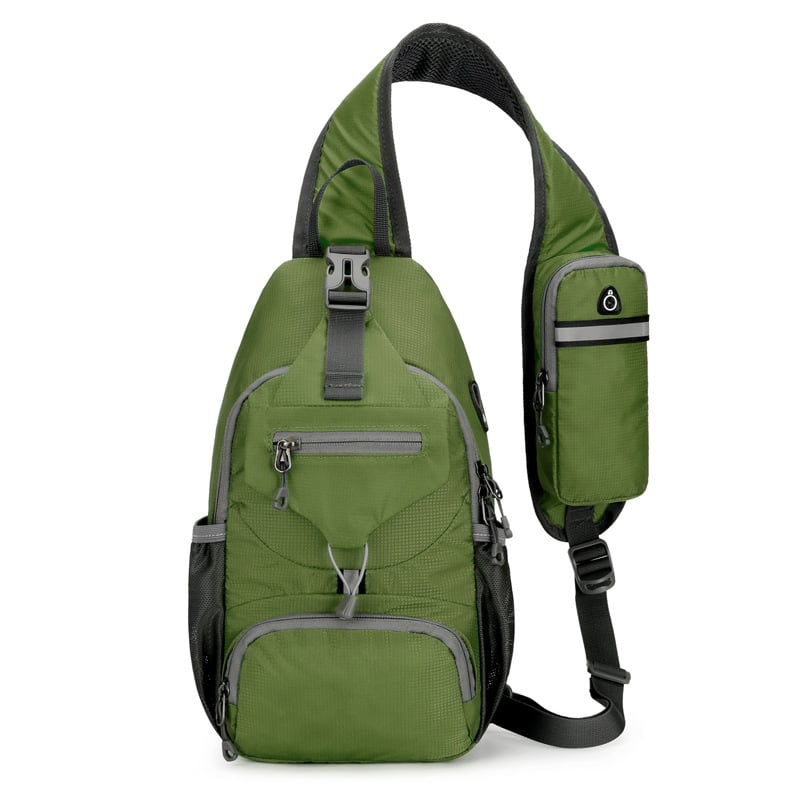 ✨ Perfect for Hiking and Traveling ✨Packable Small Crossbody Sling Backpack with Side Pouch