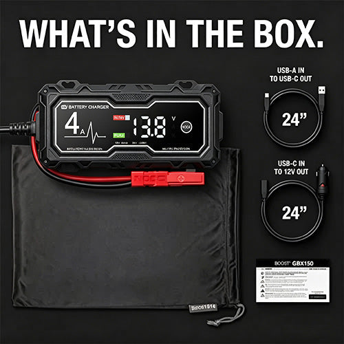 🔥Father's Day Special💥Boost X 4250A Car Jump Starter — Suitable for 10.0L Gasoline & 8.0L Diesel Engines