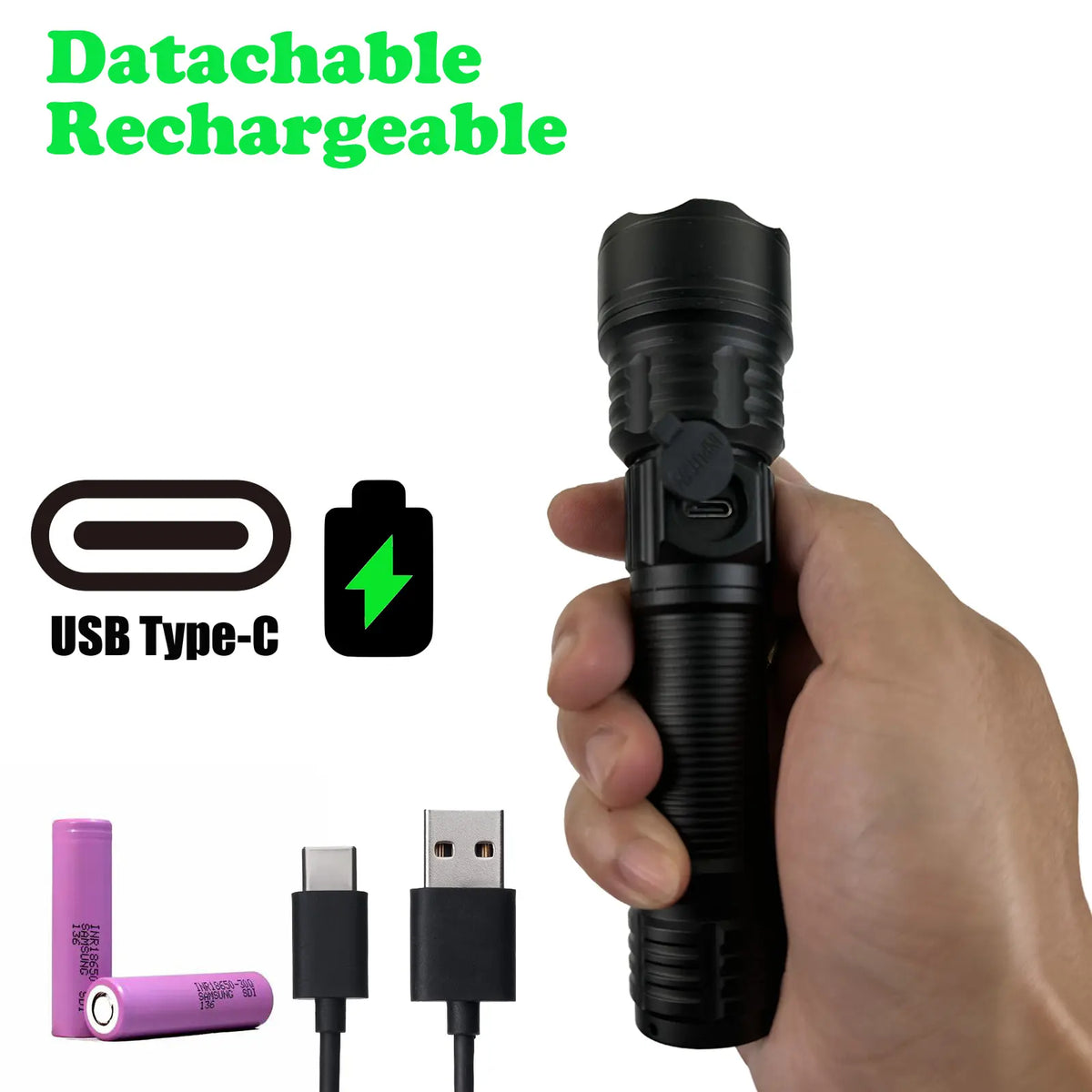 ๐๐ฆ 2000 Lumens Rechargeable Blood Tracking Light ๐ฆ For Night Hunting