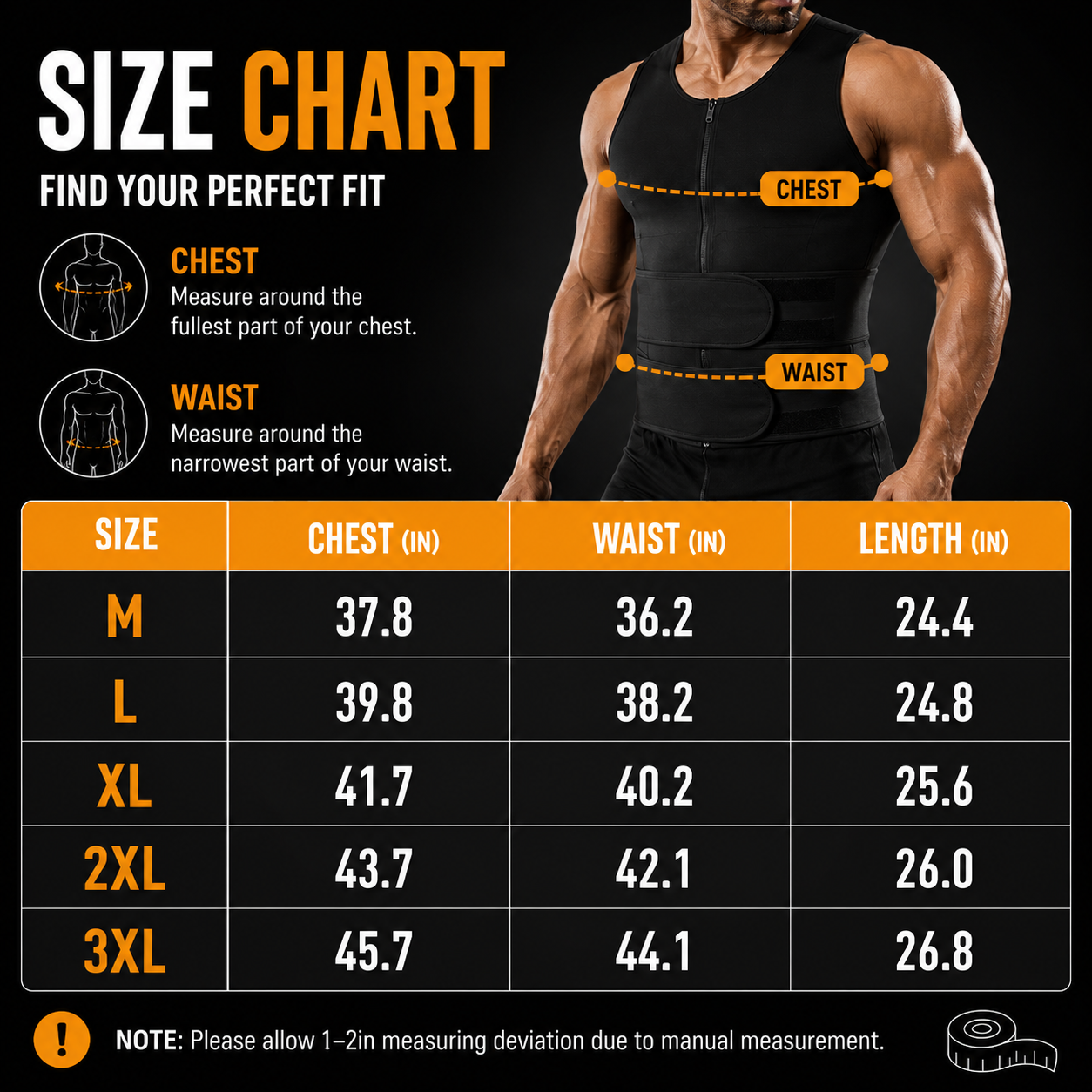 Men's Sweat Sauna Shaper Vest🔥