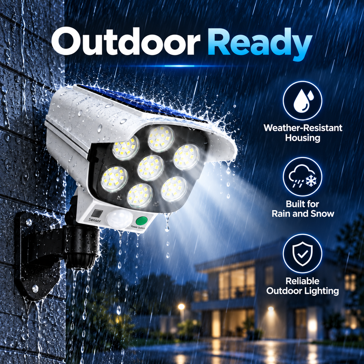 π¨ Solar Simulated Surveillance Camera Light | Motion Sensor + Remote Control + No Wiring βοΈ