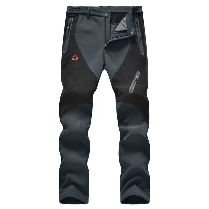 Men's Waterproof Pants Insulated Cold weather Hiking Winter Snow Ski Softshell Outdoor
