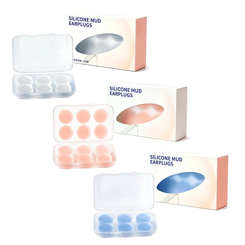 đź’ĄBuy 1 get 1 freeđź’•Moldable Silicone Mud Earplugs