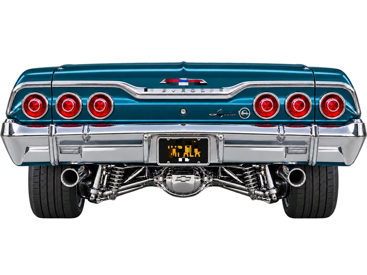 🚗 Classic Lowrider Car Rear Wall Shelf Lamp