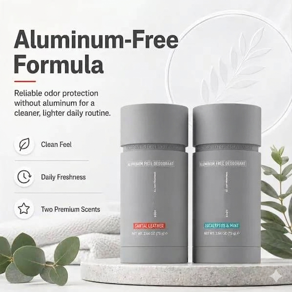 πͺ 24-Hour Aluminum-Free Deodorant β Fresh Protection for Active Lifestyles