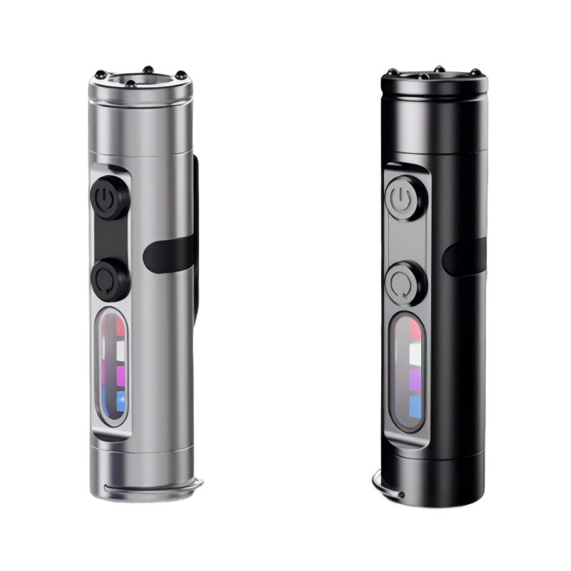 ๐โจ Rechargeable Magnetic Mini Keychain Flashlight! Palm-sized ร500 lumens of strong light โจ