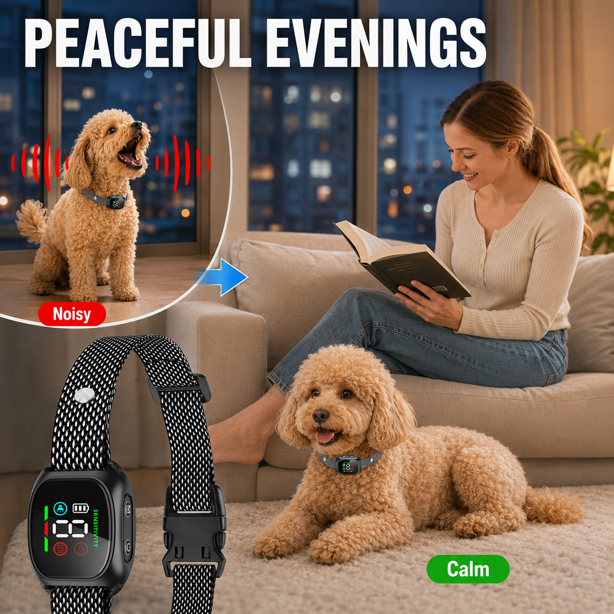 š„Smart Anti-Bark Collar for Dogs