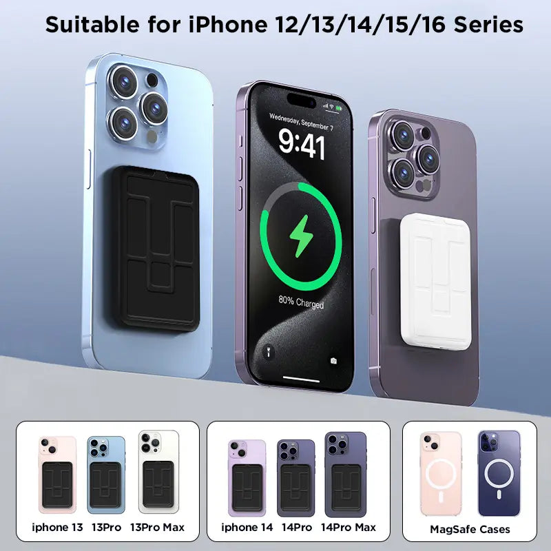 【Fathersdaygift】 10000mAh Magnetic Power Bank  Wireless Portable Charger with USB-C Cable LED Display for iPhone17/ 16/15/14/13/12/Pro/Pro Max Series