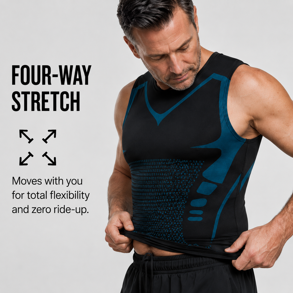 💪🔥Men's Slimming Compression Vest | Posture Corrector Base Layer