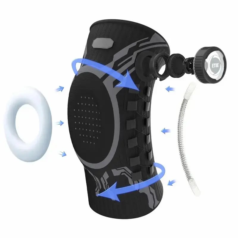🏃 Dial‐Adjustable Knee Support Brace