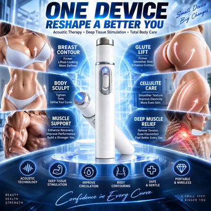 🔥ULTRASONIC SHOCK WAVE BODY REMODELING SYSTEM™——Enhances bust and lifts buttocks. Fuel Muscle Growth.Boost Circulation. Relieve Pain.