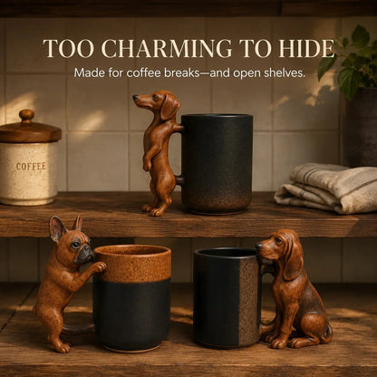 🐕Handmade Dachshund Mug