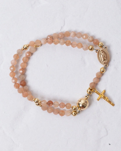 🔥🔥 ✝️Handcrafted rosary bracelets -  A Warm Companion for Your Faith Journey📿