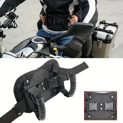 🏍️ Motorcycle Passenger Safety Grip – Rider-Worn Handle for More Comfortable & Confident Rides