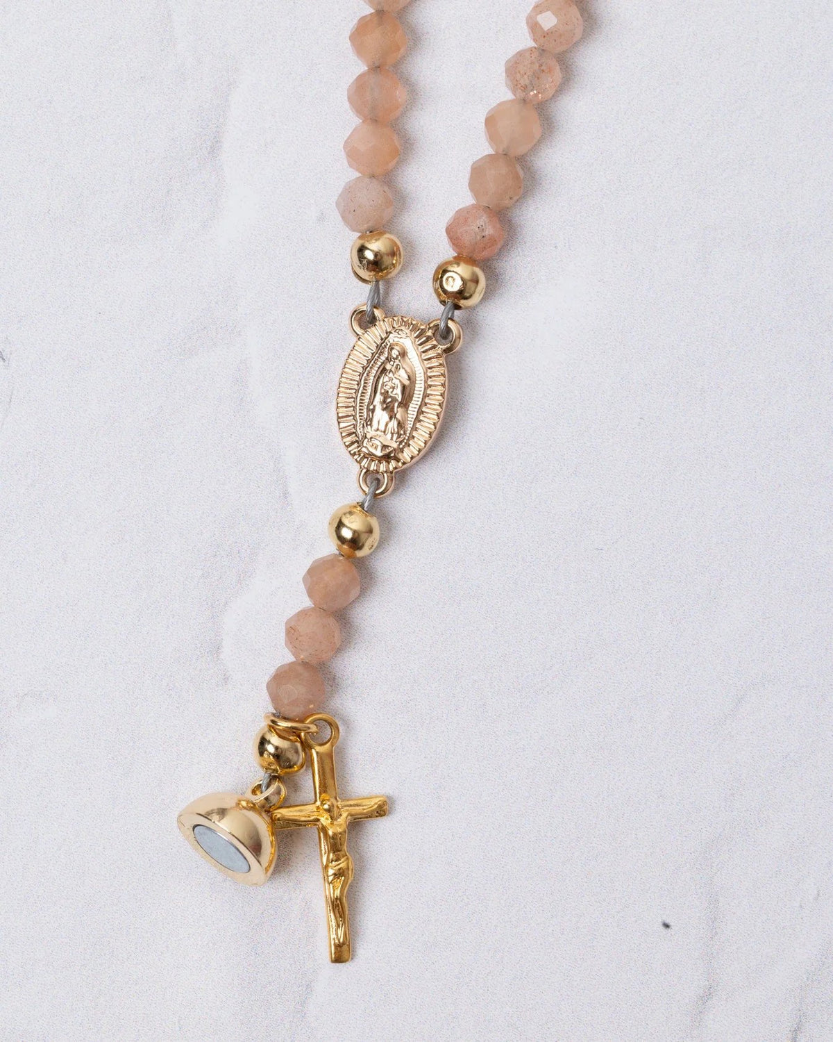 🔥🔥 ✝️Handcrafted rosary bracelets -  A Warm Companion for Your Faith Journey📿