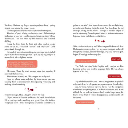21 Days of Fear YA Thriller Paperback Book with Perforated Chapter Envelopes 📕