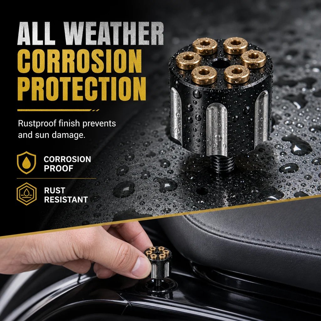 ⏰Motorcycle CNC Quick Release Seat Bolt 6mm Seat Cushion Fixing Screw