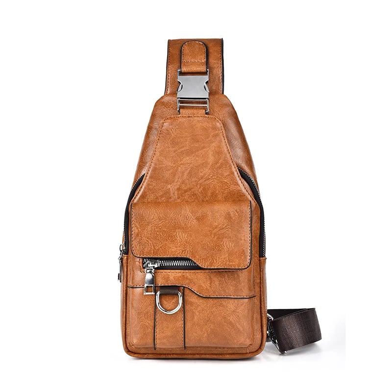 !🧳The Mercer Retro Sling Bag – Water-Resistant, Intelligent Storage & Ergonomic Comfort
