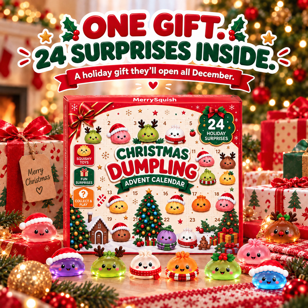 MerrySquish Original Dumpling Advent Calendar