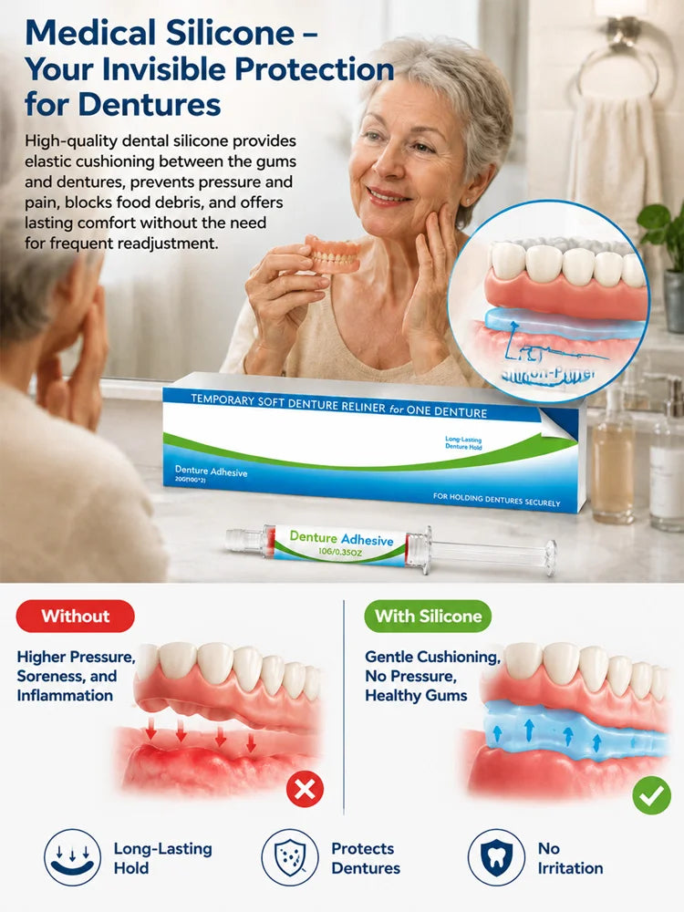 Recommended by Dentists-Denture Adhesive Kit