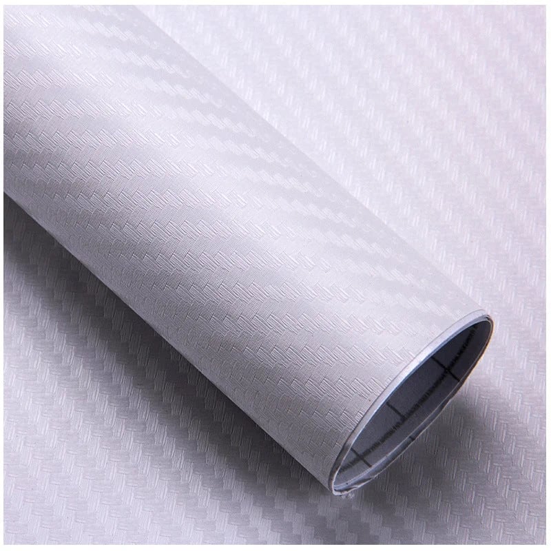 Upgrade Car Interior Instantly! Self-Adhesive Carbon Trim Film