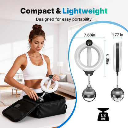 360° Rotating Wrist Strength Trainer – Portable Upper Body Fitness Exerciser