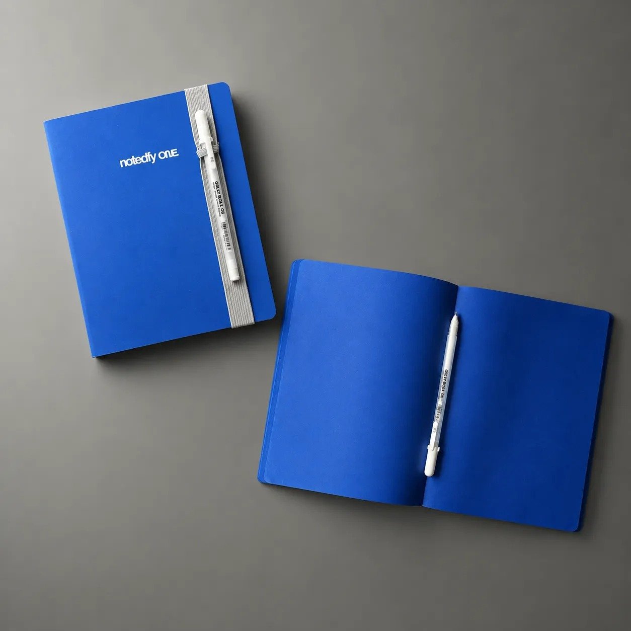 📘 Notedfy Think Blue Notebook – Blue Pages for Brighter Ideas