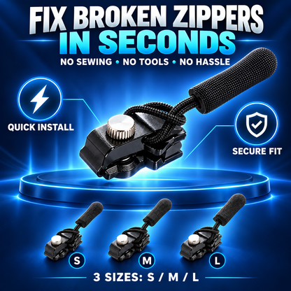 🔧 Universal Zipper Repair Tool | Instant Fix for Broken Zippers
