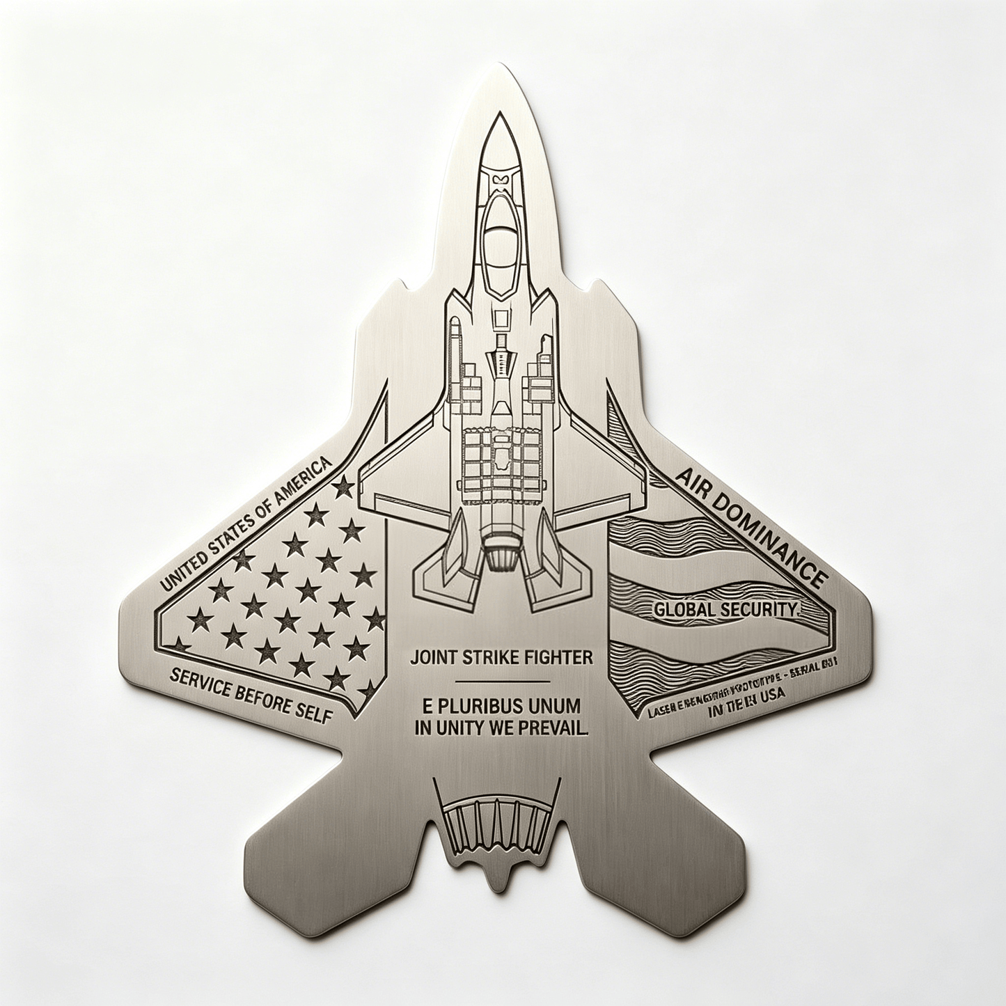 ✈️35  Fighter Alien Commemorative Coin🔥