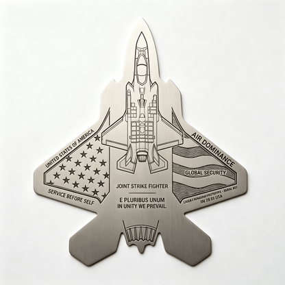 ✈️35  Fighter Alien Commemorative Coin🔥