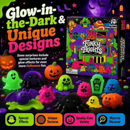 NeeDoh Funky FrightsTM Squish-O-Ween Countdown