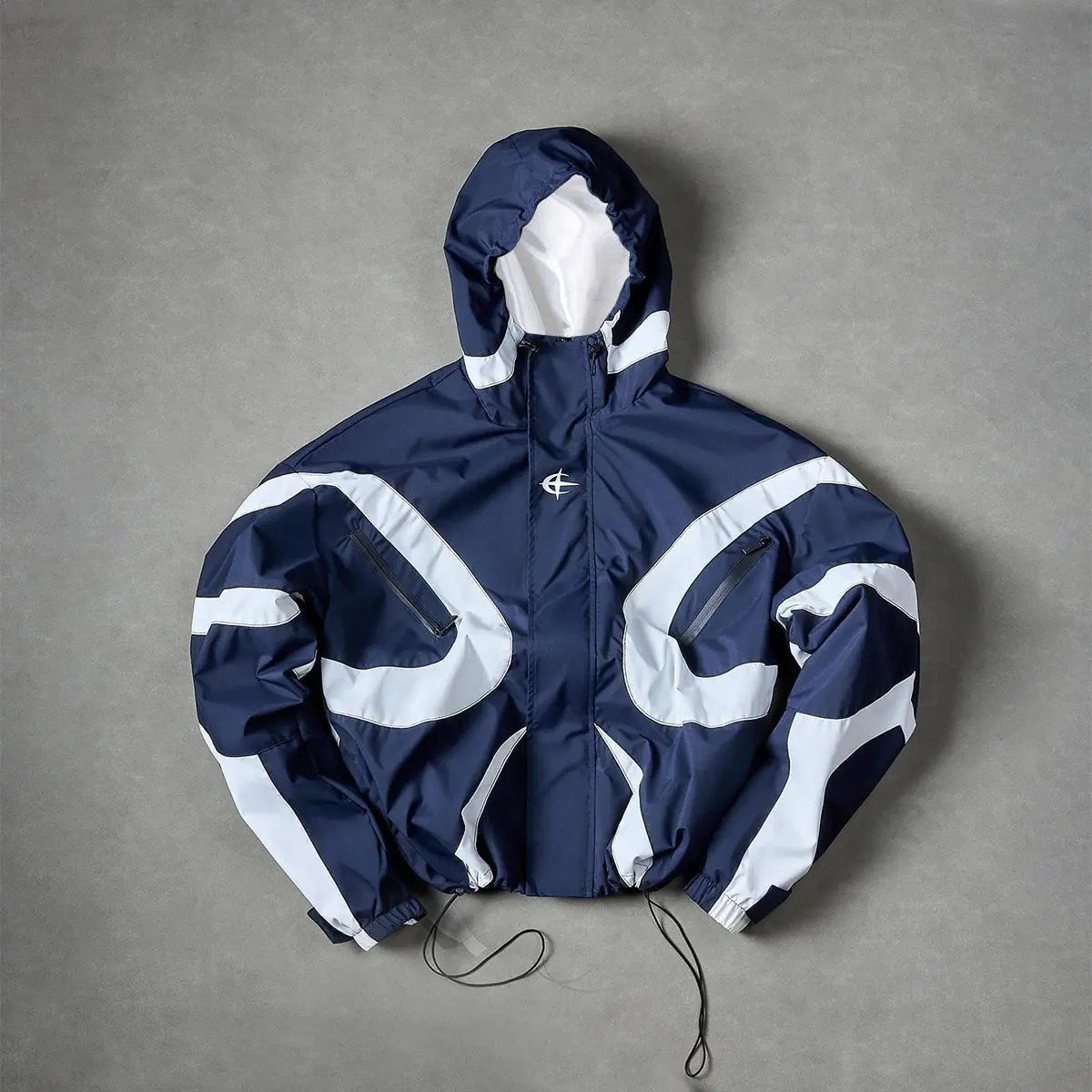 🔥Menswear Stylish Futuristic Techwear Windbreaker Coat