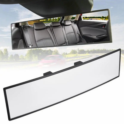 🚗 Panoramic Rearview Mirror · Eliminate Blind Spots Instantly