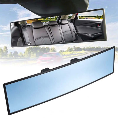 🚗 Panoramic Rearview Mirror · Eliminate Blind Spots Instantly