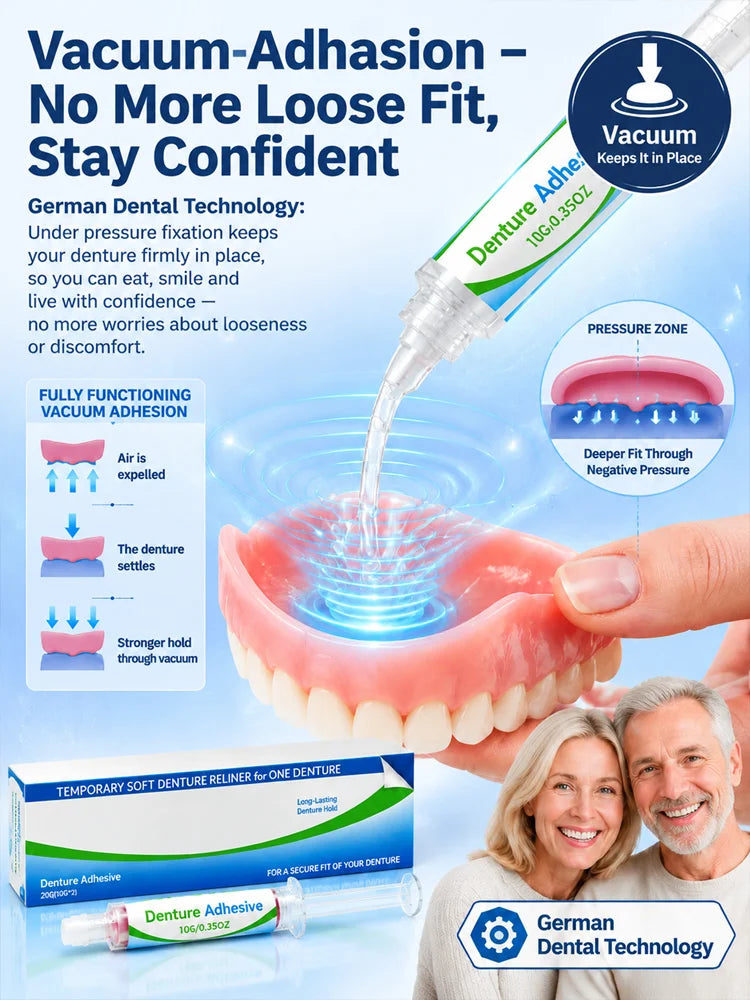 Recommended by Dentists-Denture Adhesive Kit