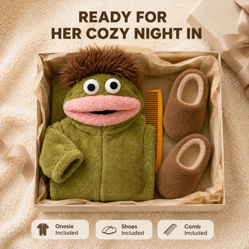 🔥Limited Time 49% Off✨2026 Silly Onesie, Funny Green Monster Hooded Fleece Onesie Pajamas