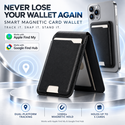 🧲 Anti-Lost Smart Magnetic Card Wallet