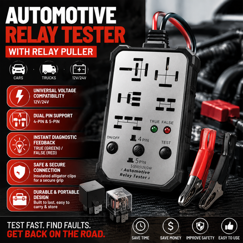 ⚡Automotive Relay Tester with Relay Puller(📦Buy 2 Free Shipping)