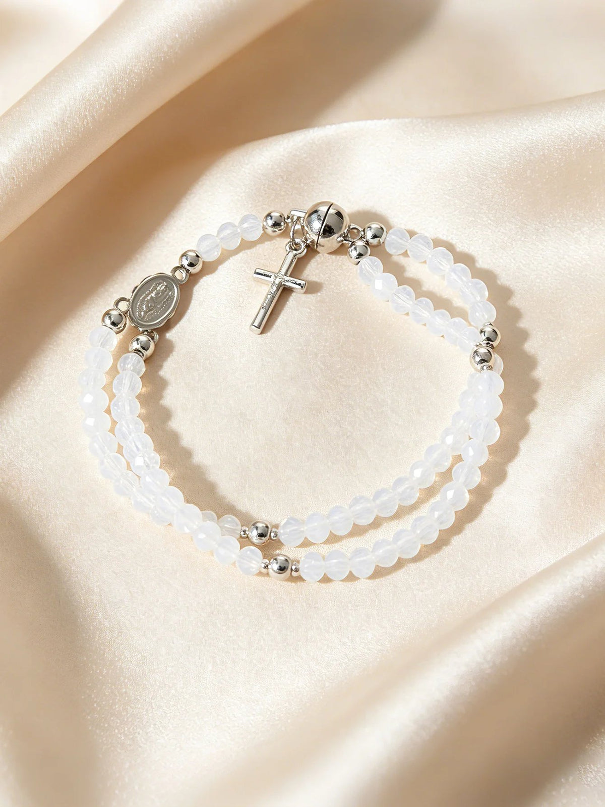 🔥🔥 ✝️Handcrafted rosary bracelets -  A Warm Companion for Your Faith Journey📿