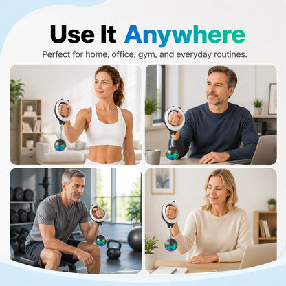360° Rotating Wrist Strength Trainer – Portable Upper Body Fitness Exerciser