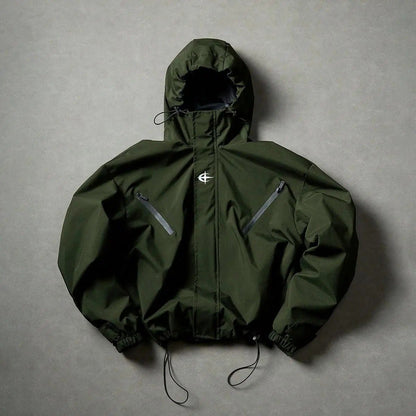 🔥Menswear Stylish Futuristic Techwear Windbreaker Coat