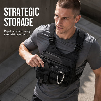 🔥 Last Day 57% OFF - 🎒 Tactical Gear on Your Chest – Quick Access, Zero Bounce, Full Freedom! ⚡