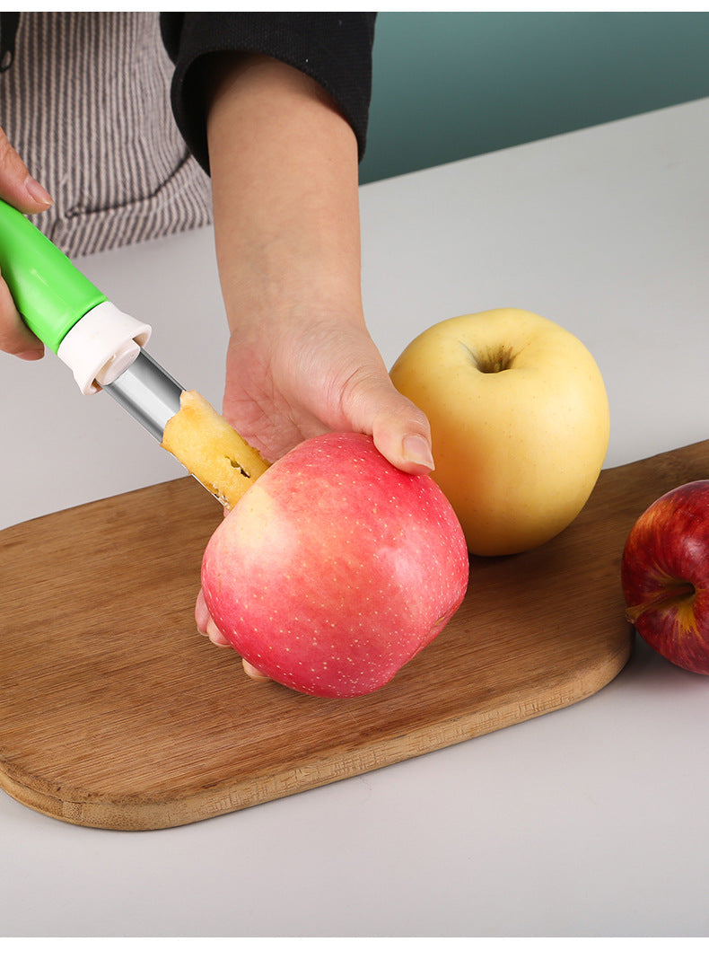 🔥3400+ sold🎁 2-in-1 Apple Corer & Peeler Tool | Stainless Steel