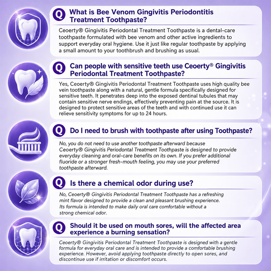 Ceoerty® Bee Venom Gum & Periodontal Toothpaste