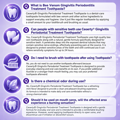 Ceoerty® Bee Venom Gum & Periodontal Toothpaste