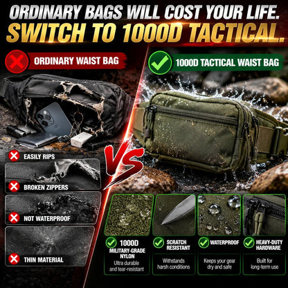 Tactical Concealed Carry Fanny Pack