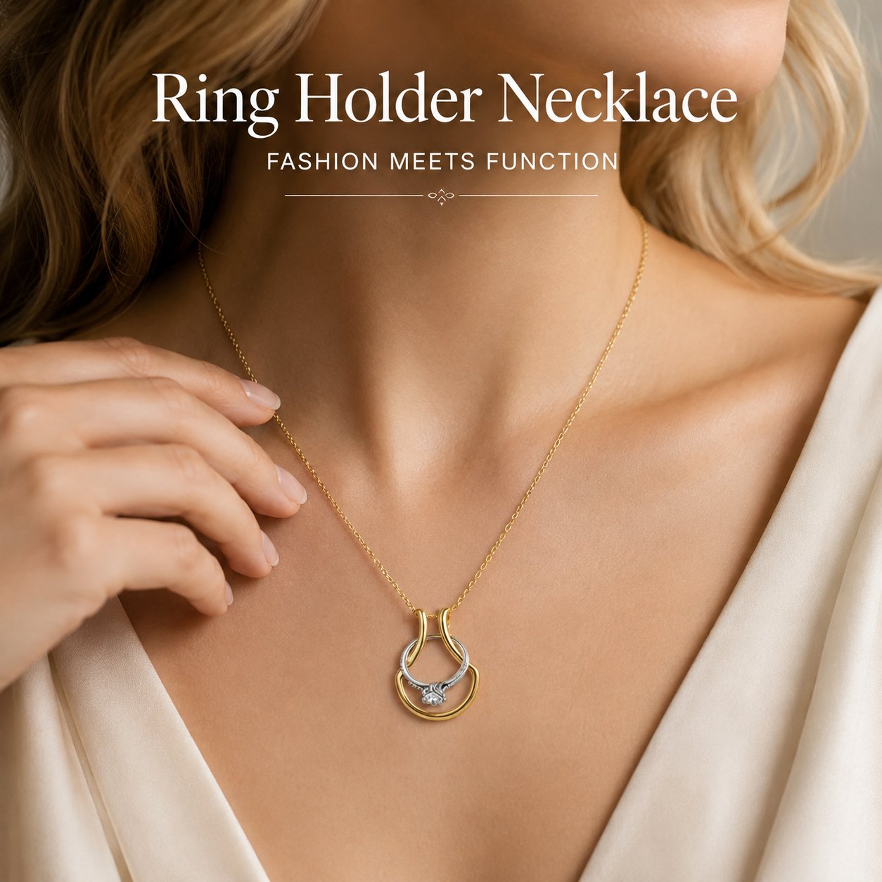 ✨ Ring Holder Necklace