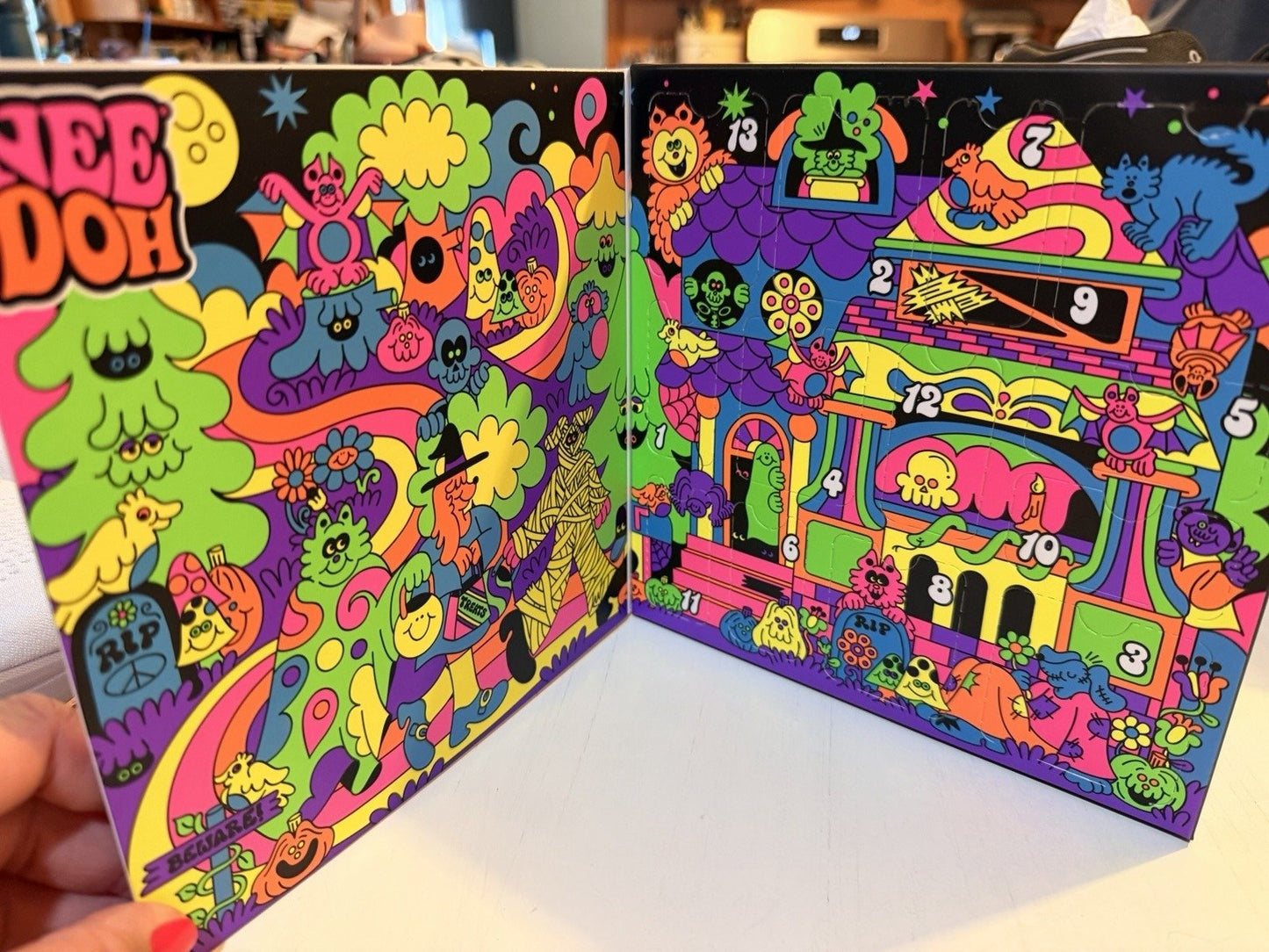 NeeDoh Funky FrightsTM Squish-O-Ween Countdown